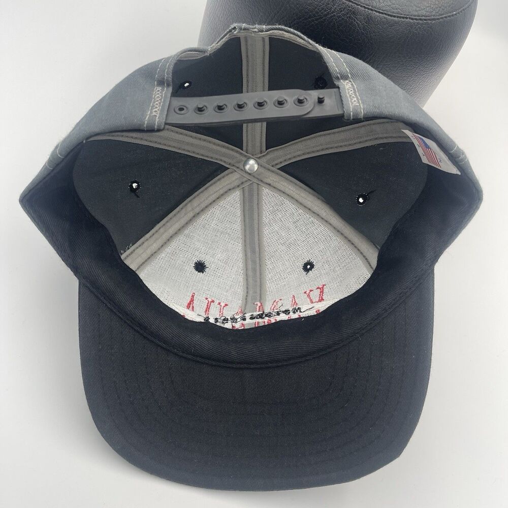 Vintage Yamaha Motorsports Snapback Hat Embroidered Cap Rare 80s/90s - Picture 11 of 13